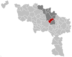 Le Roeulx Hainaut Belgiya Map.png