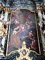 Südlicher Lettneraltar, "Mystische Vermählung der Heiligen Katharina von Alexandrien mit dem Jesuskind"