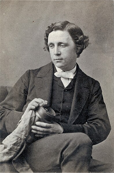 1863 photograph of Carroll by Oscar G. Rejlander