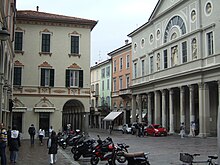 Il liceo Alessandro Volta, opera di Simone Cantoni