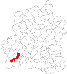 Umístění v Teleorman County