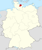 ドイツにおけるプレーン郡の位置