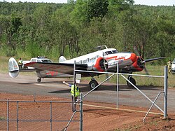 Ce L-12A (c/n 1236) fut livré en 1937 à la compagnie australienne Associated Airlines Pty