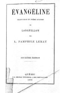 Henry Wadsworth Longfellow, Évangéline, 1870    