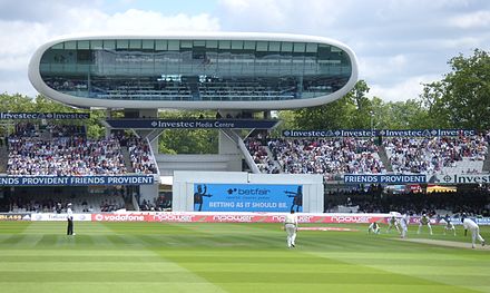 The media centre at Lord's Cricket Ground