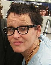 Lori Petty, who played the title role in Tank Girl, in 2008 Lori Petty.jpg