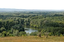 Северский Донец в Попаснянском районе