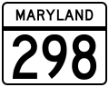 Thumbnail for Maryland Route 298