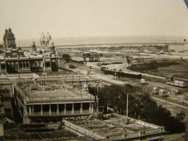 The harbour as viewed from the city in the 1910s