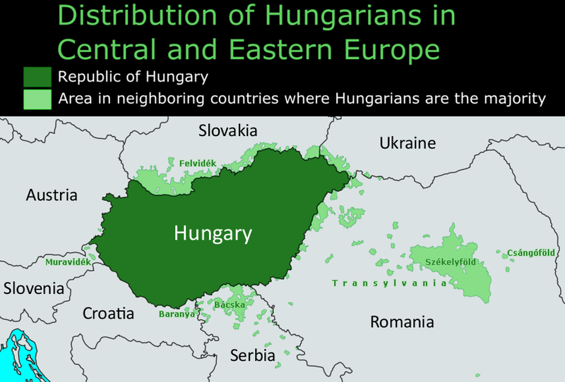 migration of magyars map