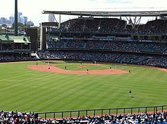 Major League Baseball begin sy 2014-seisoen op die Sydney Cricket Ground.