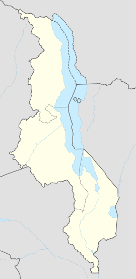 Мзузу на мапи Малавија