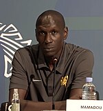 Pabi Gueye has been head coach of the team since 2013 Mamadou Gueye.jpg