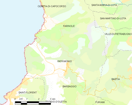 Patrimonio – Mappa