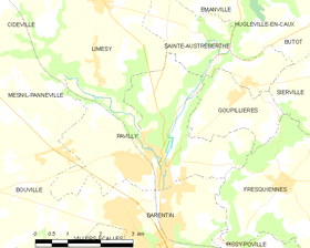 Map commune FR insee code 76495.png