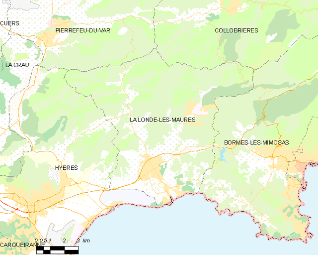 La Londe-les-Maures - Localizazion