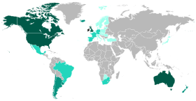 Map of the Irish Diaspora in the World.svg