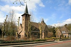 Die Kirche Unserer Lieben Frau von Lourdes in Mariahout