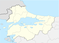 1912 Mürefte earthquake is located in Marmara
