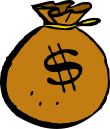 A "bag of money" icon Mcol money bag.svg