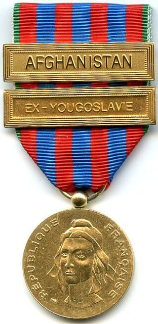 <span class="mw-page-title-main">French commemorative medal</span> Award