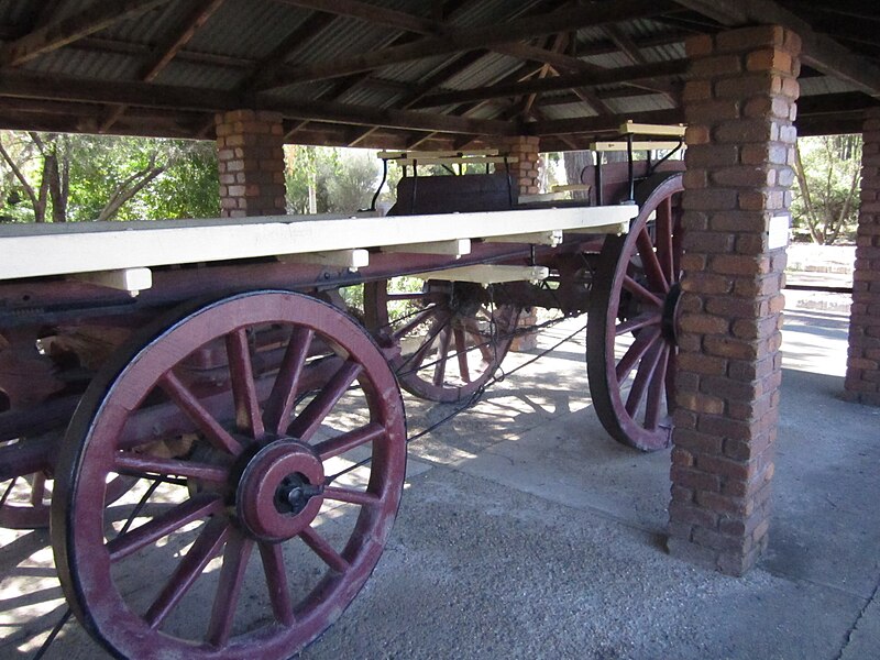 File:Miles Historical Village Wool Wagon.jpeg