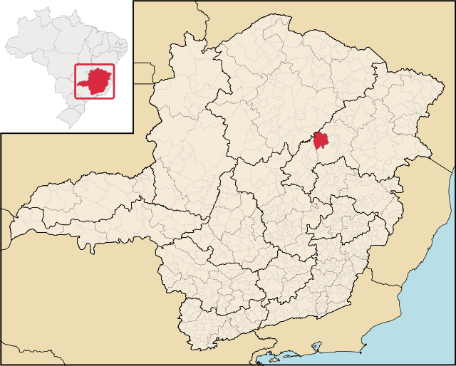 Localização de Carbonita em Minas Gerais