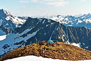 Mix-up Peak seen from Sahale Mountain