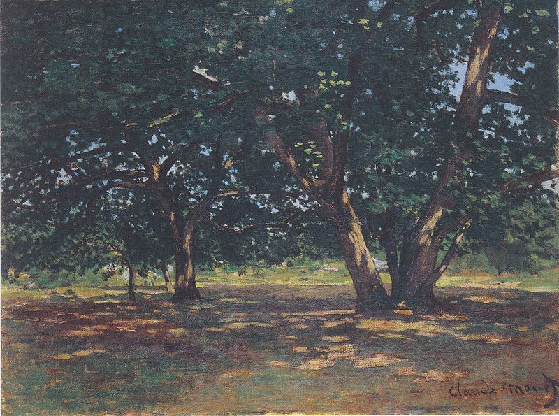 File:Monet - Wald von Fontainbleau.jpeg