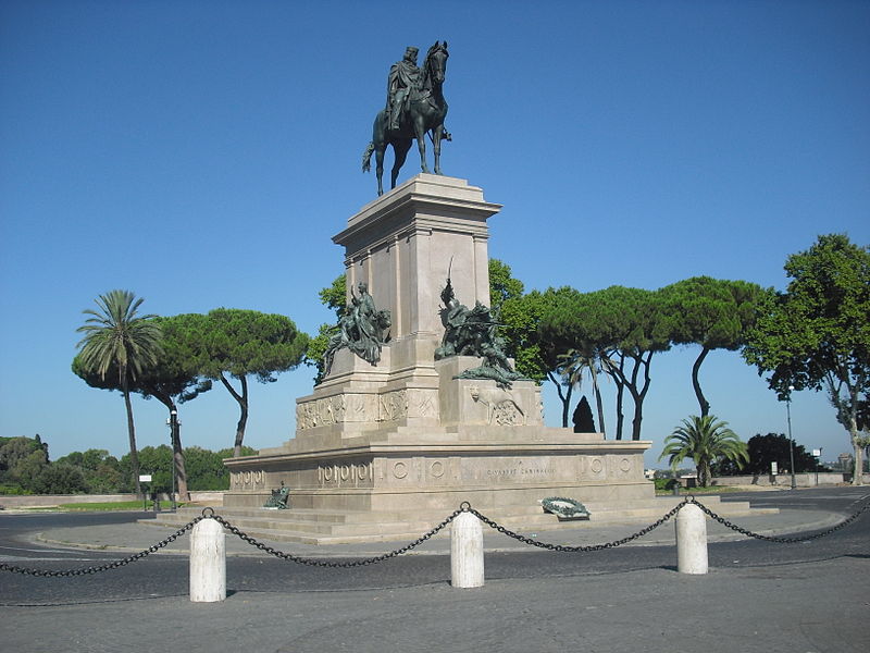 File:Monumento Garibaldi, Gianicolo - Roma.JPG