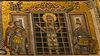 Mosaïques du baptistère, san giovanni battista 09 San Giovanni Battista en prison.jpg