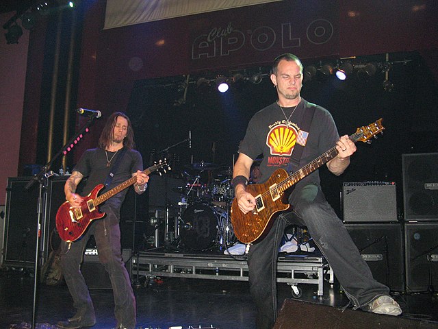 Alter Bridge toured extensively in promotion of 2007's Blackbird.