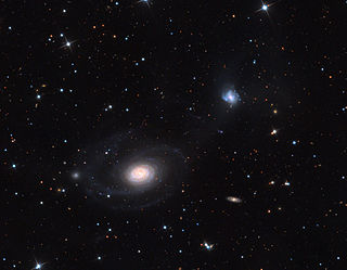 <span class="mw-page-title-main">NGC 2460</span> Galaxy in the constellation Camelopardalis