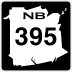 Route 395 marker