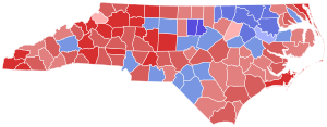 NC Lieutenant gubernatorial verkiezing, 2016.svg