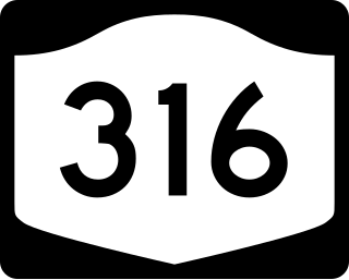 <span class="mw-page-title-main">New York State Route 316</span> State highway in Madison County, New York, US