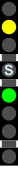 Two-shot grade time signal, switch set to straight, next signal is red only due to grade timing[7]: 76, 82 