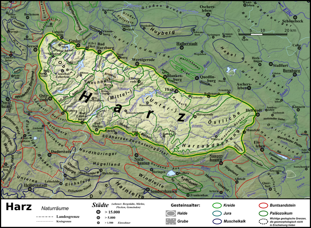 Datei:Naturraumkarte Harz.png - Wikipedia