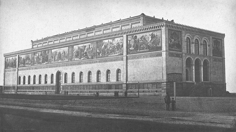 File:Neue Pinakothek, around 1854.jpg