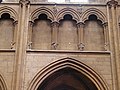 Le triforium de la cathédrale de Nevers vue d'ensemble