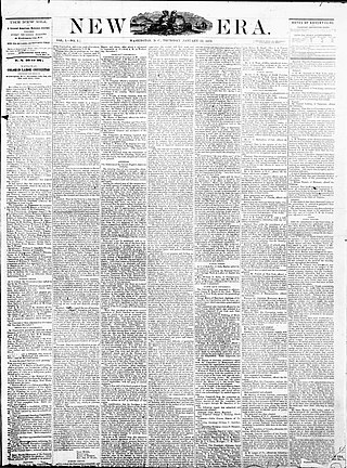 <i>New National Era</i> African American newspaper (1870–1874)