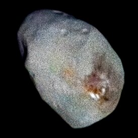 New Horizons -kuva Niktasta (päivätty 14. heinäkuuta 2015, yhdistelmä Ralph- ja LORRI-kameroiden tietoja)