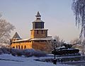 Nizhny Novgorod. January noon near The Memorial Tank and The Clock Tower.jpg