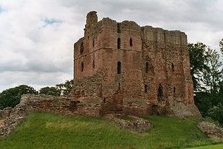 Norham Castle Ruined castle in Northumberland, England