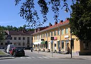 La place Ängby torg.