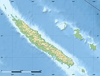 Lagekarte von Neukaledonien