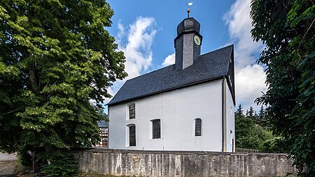 Oberloquitz Kirche mit Ausstattung