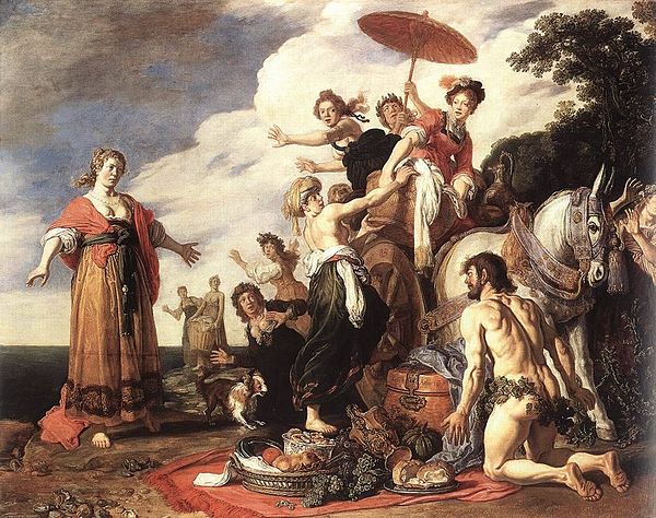 Pieter Lastman: Odysseus and Nausicaa (oil on panel, 1619; Alte Pinakothek, Munich)