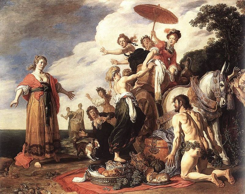 Pieter Lastman, Sacrifice of Manoah (1624)