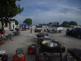 Calle principal de Omuthiya